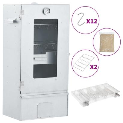 Afumătoare cuptor/grătar, generator fum rece, oțel galvanizat GartenMobel Dekor