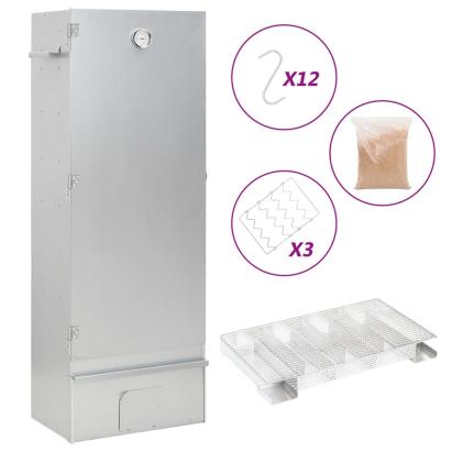 Afumătoare cuptor/grătar, generator fum rece, oțel galvanizat GartenMobel Dekor