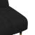 Set canapea 2 piese, negru, catifea GartenMobel Dekor