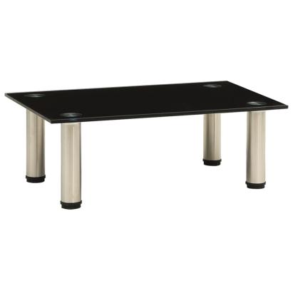 Suport TV, negru, 40 x 35 x 17 cm, sticlă securizată GartenMobel Dekor