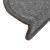 Covorașe scară 30 buc gri închis 56x17x3 cm GartenMobel Dekor
