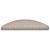 Covorașe scară 30 buc maro deschis 56x17x3 cm GartenMobel Dekor