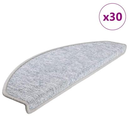 Covorașe scară 30 buc gri deschis 65x24x4 cm GartenMobel Dekor