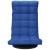 Scaun de podea pivotant, albastru, material textil GartenMobel Dekor