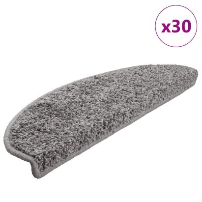 Covorașe scară 30 buc gri 65x21x4 cm GartenMobel Dekor