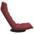 Scaun de podea pivotant, roșu vin, material textil GartenMobel Dekor