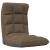 Scaun de podea pliabil, maro, material textil GartenMobel Dekor
