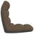 Scaun de podea pliabil, maro, material textil GartenMobel Dekor