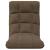 Scaun de podea pliabil, maro, material textil GartenMobel Dekor