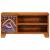 Dulap TV multicolor 90x30x45 din lemn masiv de salcam GartenMobel Dekor