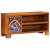 Dulap TV multicolor 90x30x45 din lemn masiv de salcam GartenMobel Dekor