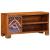 Dulap TV multicolor 90x30x45 din lemn masiv de salcam GartenMobel Dekor