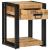 Noptiere 2 buc 40x35x50 cm lemn masiv de mango GartenMobel Dekor