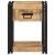 Noptiere 2 buc 40x35x50 cm lemn masiv de mango GartenMobel Dekor