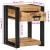 Noptiere 2 buc 40x35x50 cm lemn masiv de mango GartenMobel Dekor