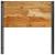 Tăblie de pat 100 cm din lemn masiv de salcâm și fier GartenMobel Dekor