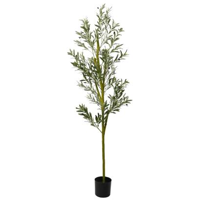 Măslin artificial 800 de frunze 200 cm verde GartenMobel Dekor