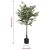 Ficus artificial 480 de frunze 130 cm verde GartenMobel Dekor