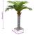 Palmier artificial 6 frunze 100 cm verde GartenMobel Dekor