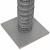 Palmier artificial 12 frunze 150 cm verde GartenMobel Dekor