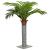 Palmier artificial 12 frunze 150 cm verde GartenMobel Dekor