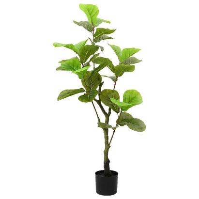Ficus artificial 30 de frunze 125 cm verde GartenMobel Dekor