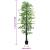 Planta Ficus artificială 2016 Frunze 300 cm Verde GartenMobel Dekor