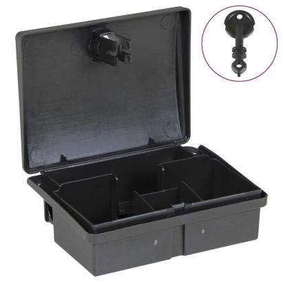 Capcane pentru șoareci 5 buc Negru 13x10x4 cm GartenMobel Dekor