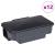 Capcane pentru șoareci 12 buc Negru 22x12,5x7,5 cm GartenMobel Dekor