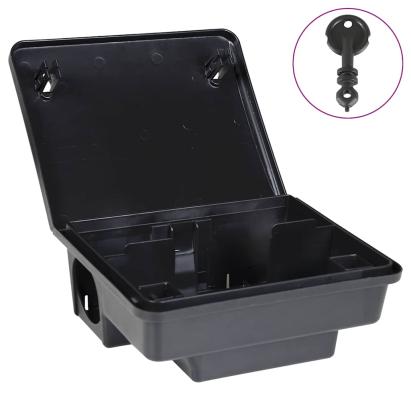 Capcane pentru șoareci 4 buc Negru 23x19x9,5 cm GartenMobel Dekor