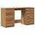 Birou de scris, stejar artizanal, 140x50x77 cm, lemn prelucrat GartenMobel Dekor
