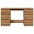 Birou de scris, stejar artizanal, 140x50x77 cm, lemn prelucrat GartenMobel Dekor
