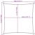 Pânză parasolar, antracit, 4 x 4 m, HDPE, 160 g/m² GartenMobel Dekor