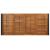 Masă grădină picioare formă de U 200x90x75 cm lemn masiv acacia GartenMobel Dekor
