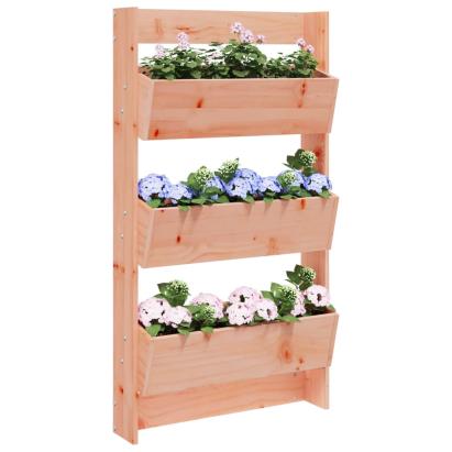 Jardinieră de perete cu 3 niveluri 60x18,5x110 cm lemn douglas GartenMobel Dekor