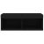 Comodă TV cu lumini LED, negru, 80x30x30 cm GartenMobel Dekor