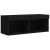 Comodă TV cu lumini LED, negru, 80x30x30 cm GartenMobel Dekor