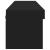 Comodă TV cu lumini LED, negru, 80x30x30 cm GartenMobel Dekor