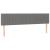 Pat box spring cu saltea, gri închis, 120x190 cm, textil GartenMobel Dekor