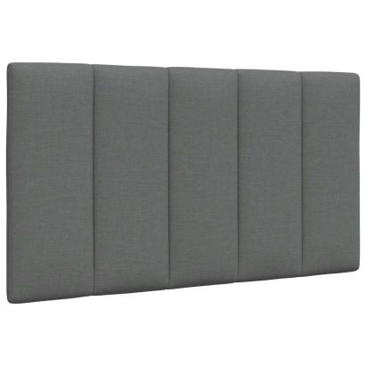 Pernă pentru tăblie de pat, gri închis, 90 cm, material textil GartenMobel Dekor