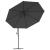 Umbrelă în consolă cu stâlp din aluminiu, 350 cm, antracit GartenMobel Dekor