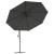 Umbrelă în consolă cu stâlp din aluminiu, 350 cm, antracit GartenMobel Dekor