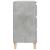 Noptieră, gri beton, 40x35x70 cm, lemn prelucrat GartenMobel Dekor