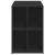 Birou, negru, 102x50x75 cm, lemn prelucrat GartenMobel Dekor