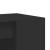 Birou, negru, 102x50x75 cm, lemn prelucrat GartenMobel Dekor