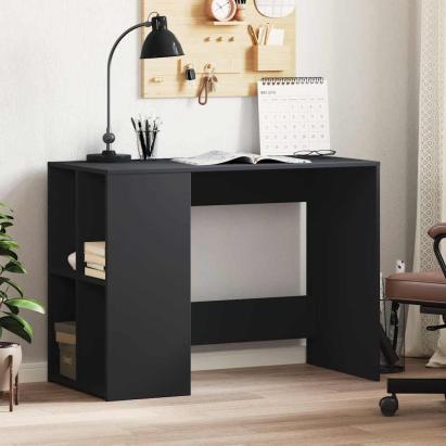 Birou, negru, 102x50x75 cm, lemn prelucrat GartenMobel Dekor