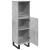 Dulap de baie, gri beton, 30x30x100 cm, lemn prelucrat GartenMobel Dekor