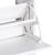 Set mobilier hol, pal, cu pantofar, cuier, oglinda, alb, 3 piese GartenVIP DiyLine