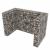 Gabion dublu îngrădire pubelă, oțel, 180 x 100 x 120 cm  GartenMobel Dekor