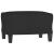 Set de canapele cu perne, 3 piese, negru, textil GartenMobel Dekor